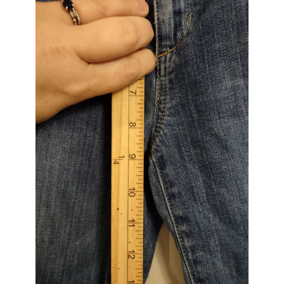 Joe's Women's Jeans Size 27 Ankle Raw Hem Straight Distressed Destroyed Hi Rise - Picture 5 of 8